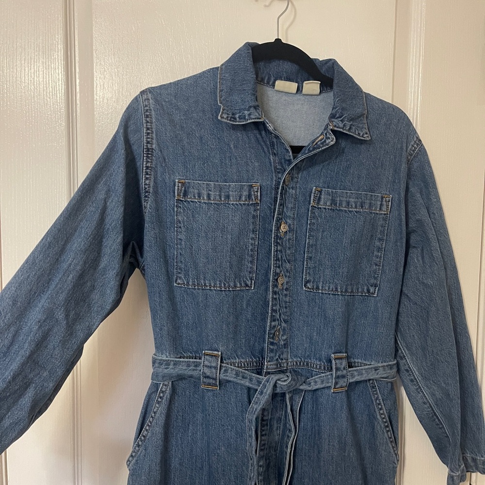 Levi's Blue Denim Jumpsuit